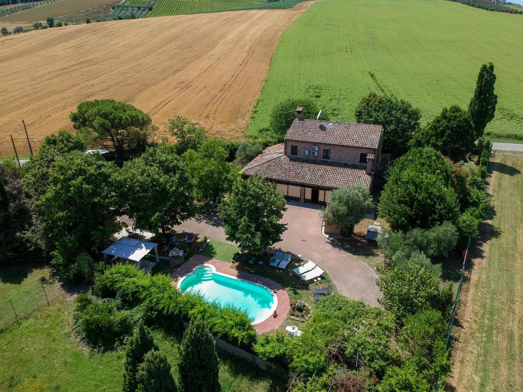 Casato Olmeda Panzió Coriano Kültér fotó